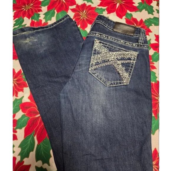 Shyanne Mid Rise Boot cut western jeans size 28 - Picture 1 of 5